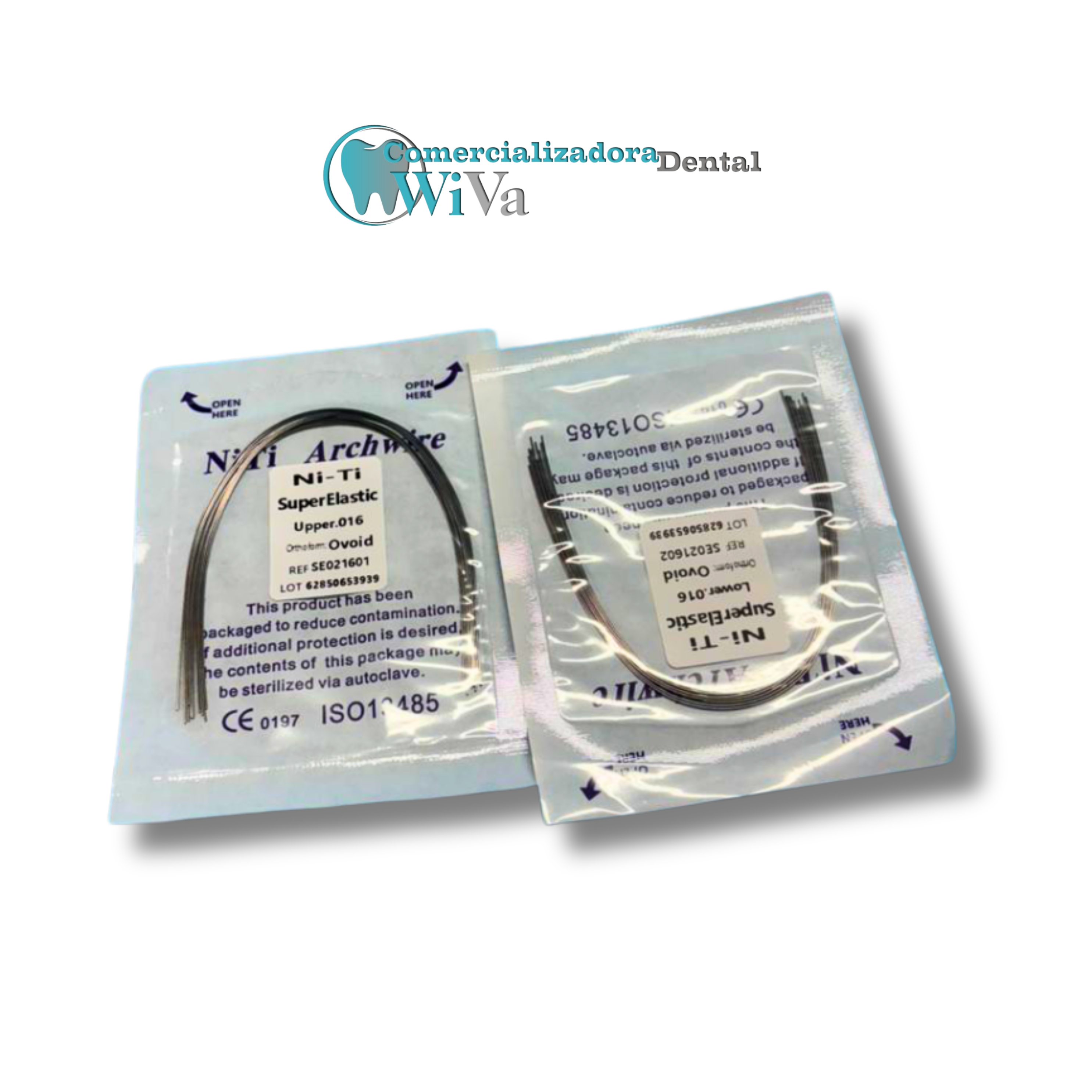 Arcos NiTi Redondos y Rectangulares