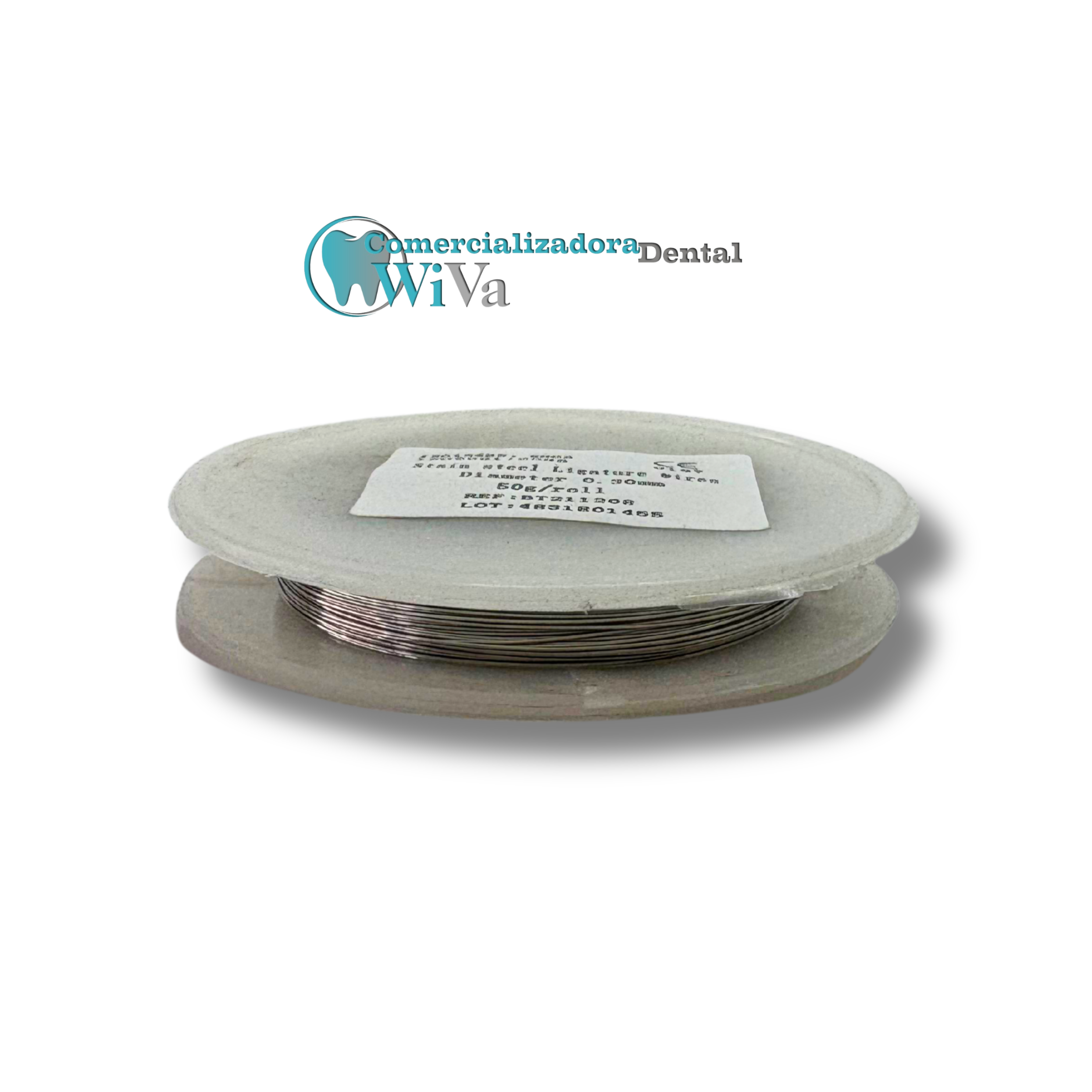 Rollo de ligadura metálica / Acero inoxidable 50gr