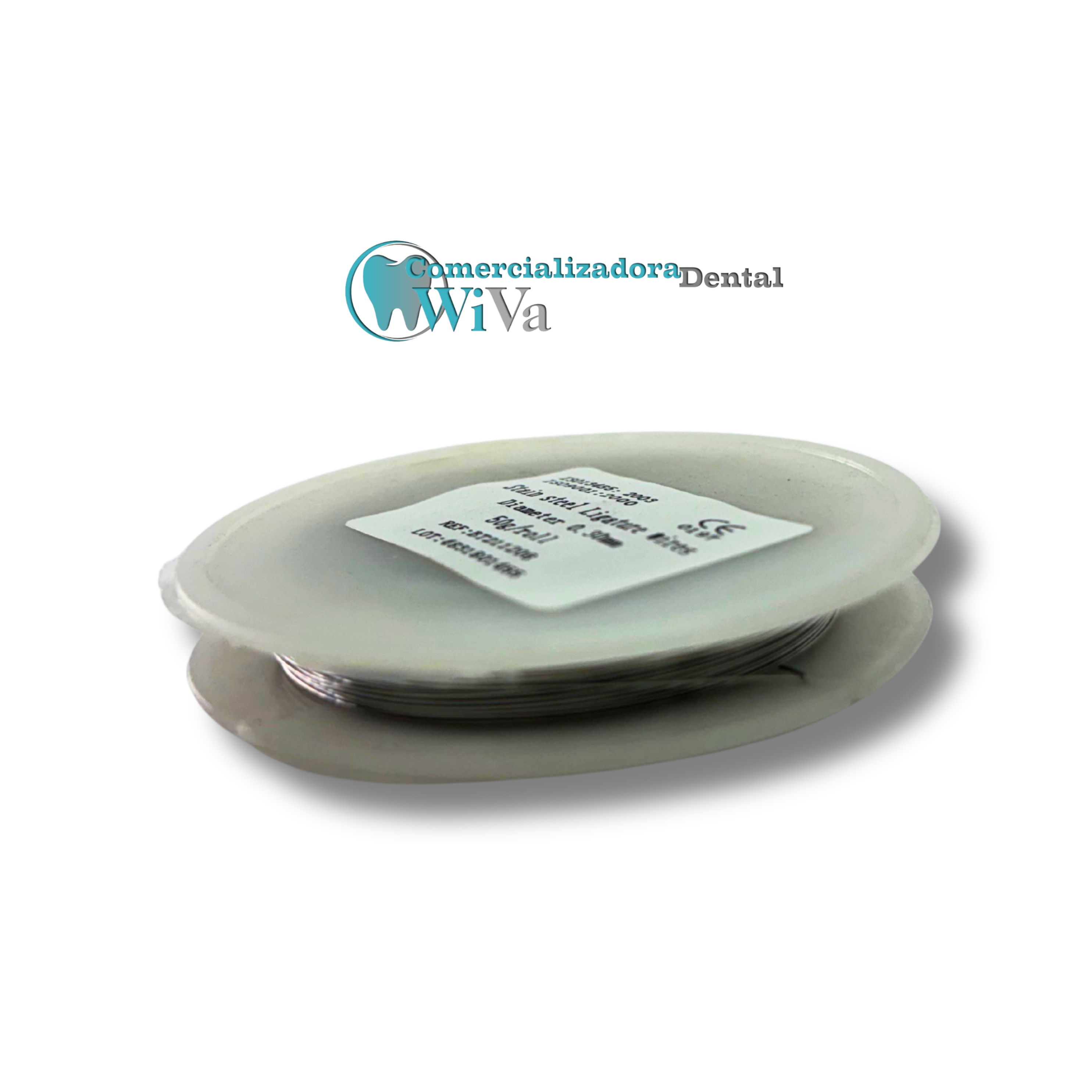 Rollo de ligadura metálica / Acero inoxidable 50gr