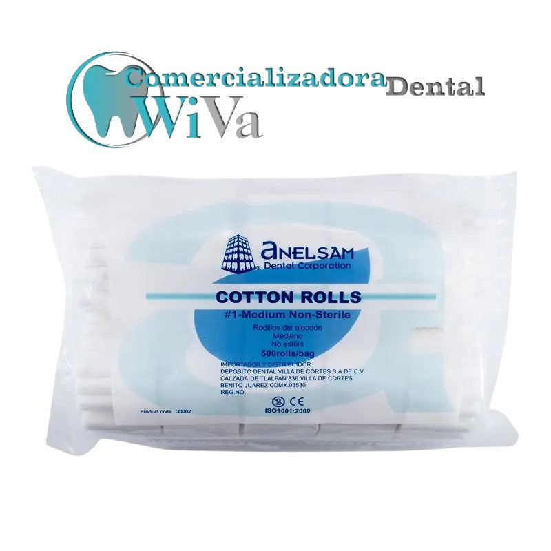 Algodón en Rollo – ANELSAM / 500 rollos