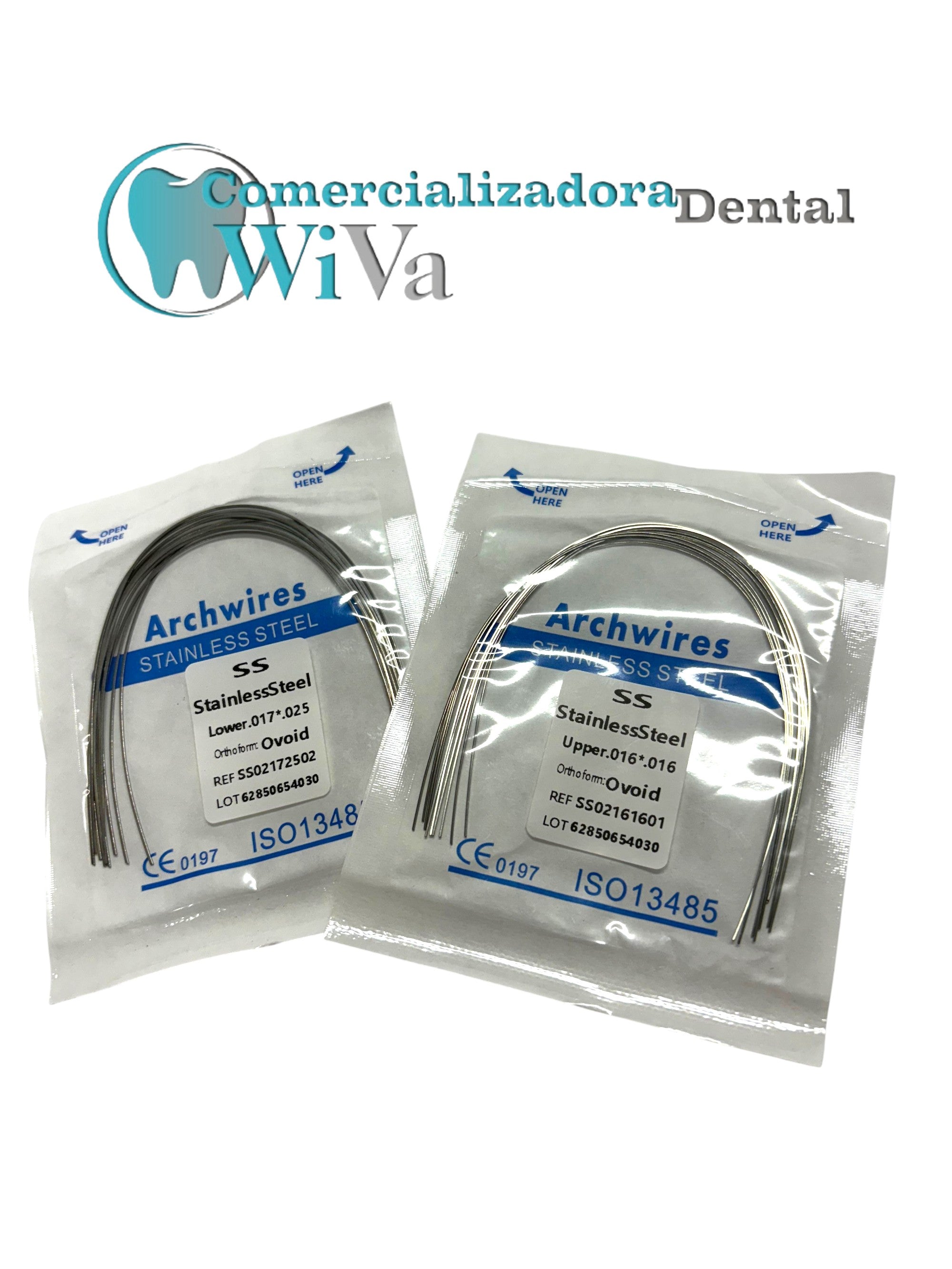 Arcos Acero inoxidable, Redondos y rectangulares