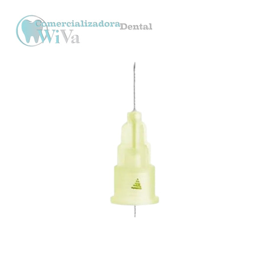 Agujas Dentales Estériles 30G Extra Corta (0.3 x 12 mm) ANELSAM 100 pzs