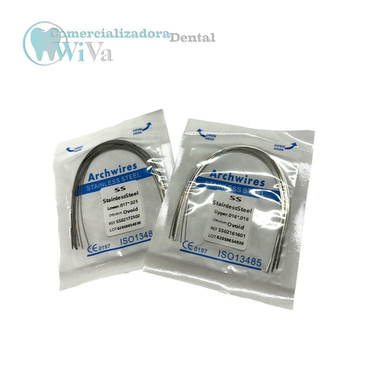 Arcos Acero inoxidable, Redondos y rectangulares