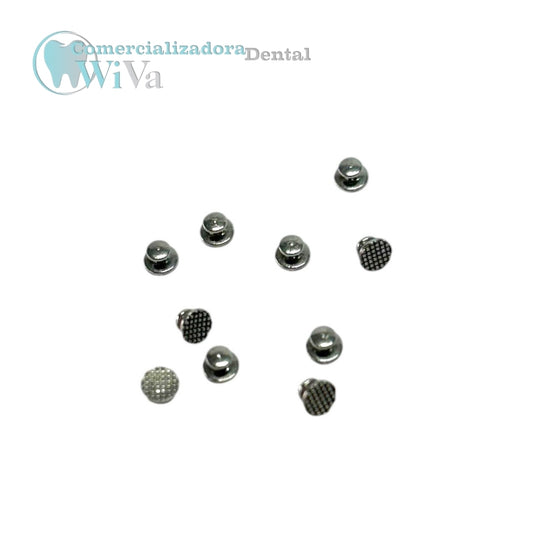 Botones linguales / 10 Piezas