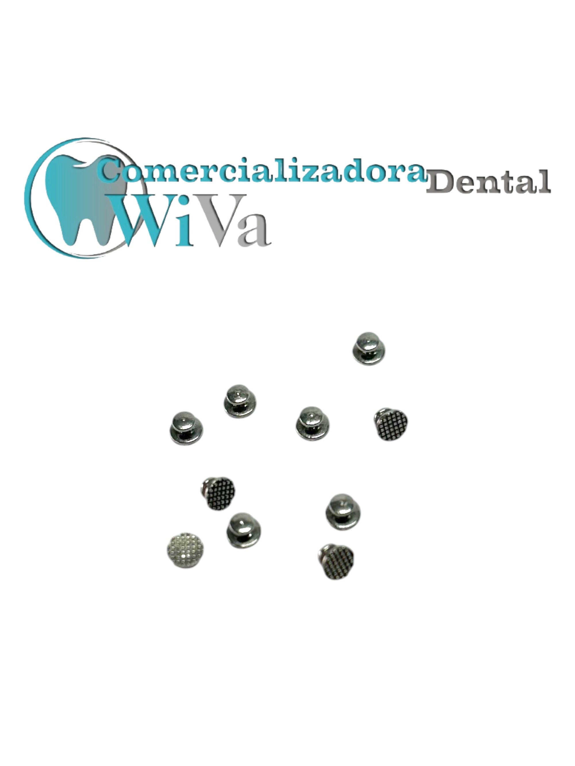 Botones linguales / 10 Piezas