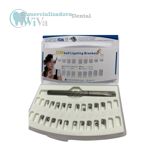 Brackets autoligado mini roth .022