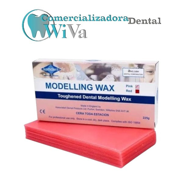 Cera Rosa Toda Estación – Modelado Dental Profesional