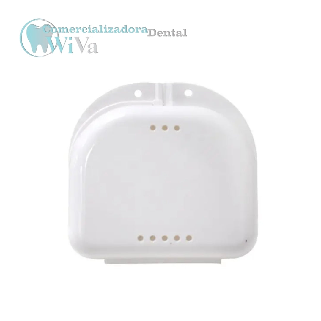 Caja para retenedores de ortodoncia blanco