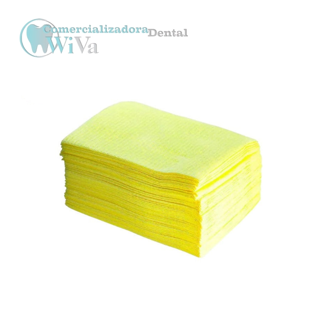 Campos Dentales – ANELSAM 50 pz Amarillo