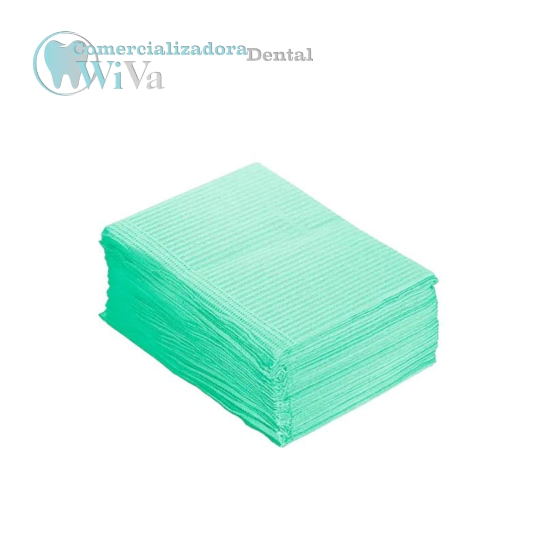 Campos Dentales – ANELSAM 50 pz Verde