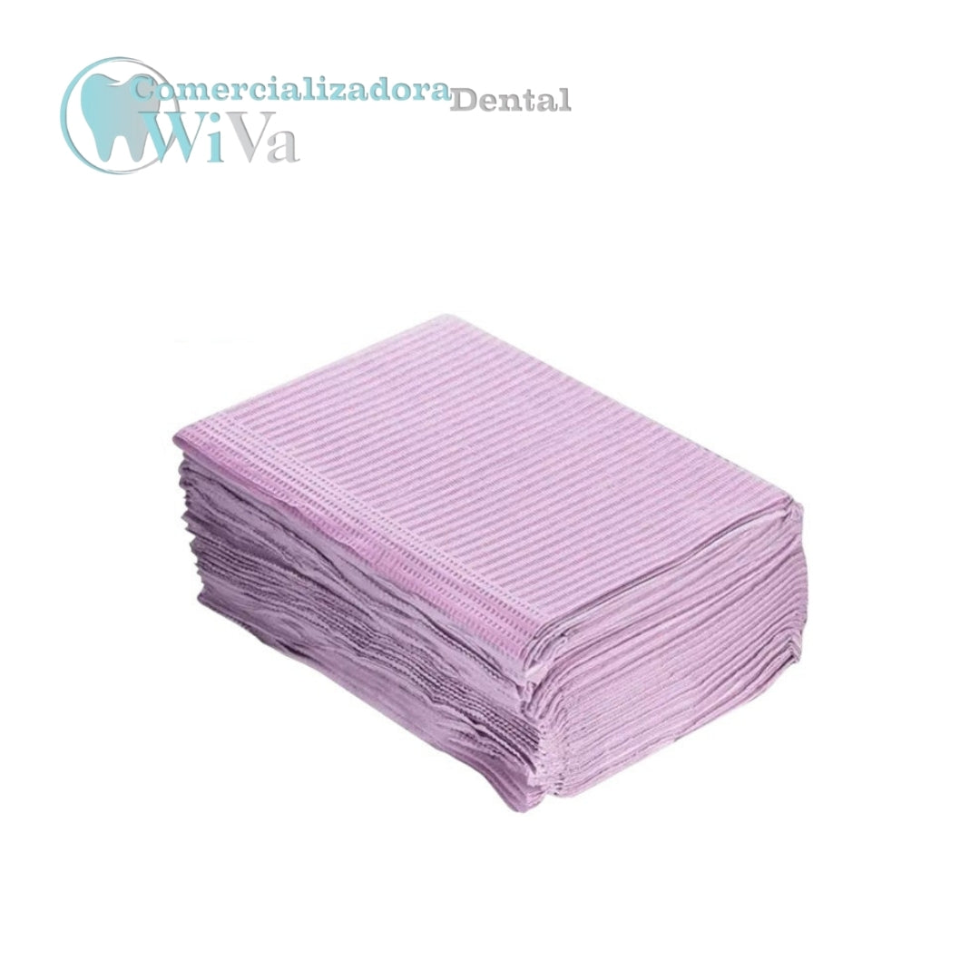 Campos Dentales – ANELSAM 50 pz Violeta