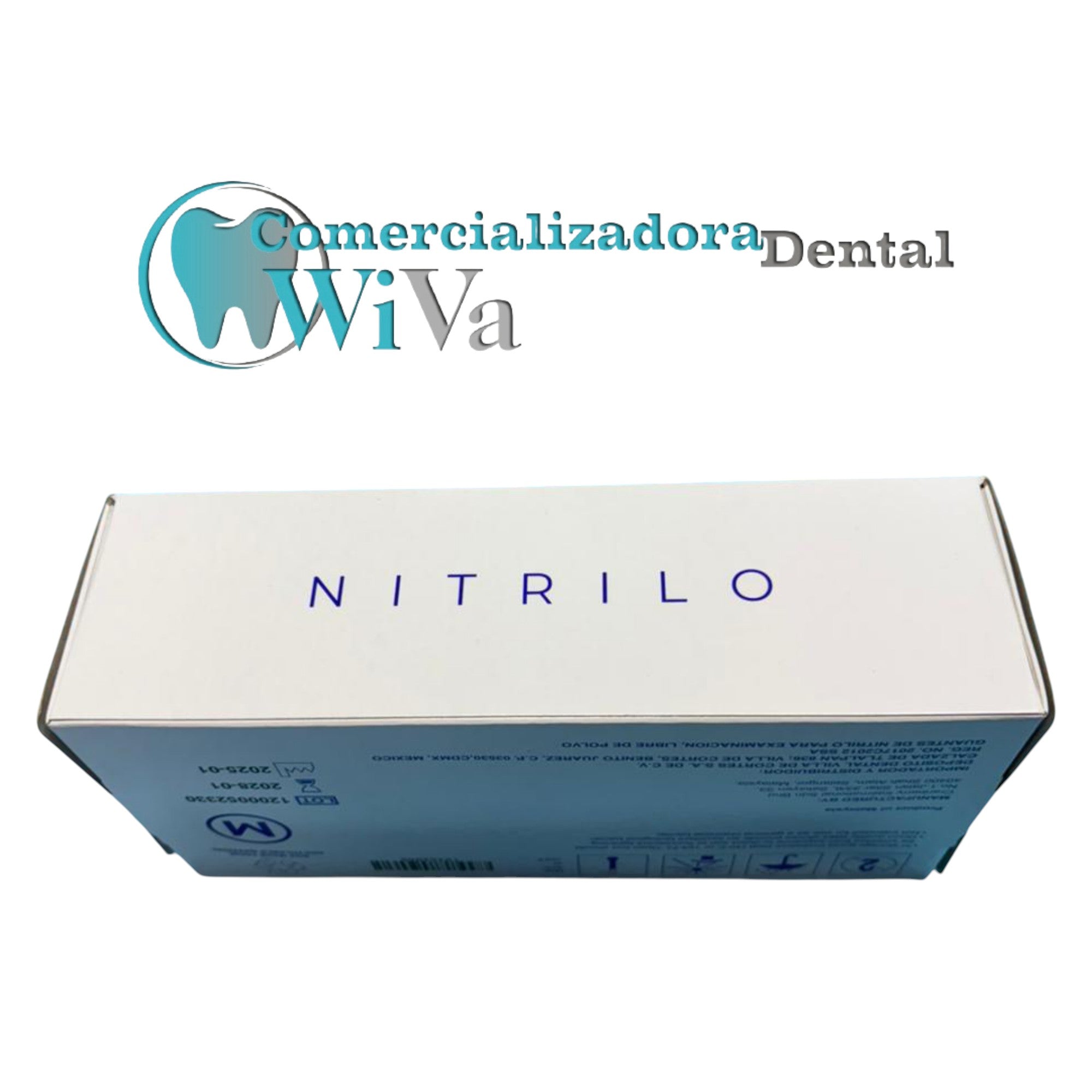 Guantes de Nitrilo Negros ANELSAM (100 pzs)