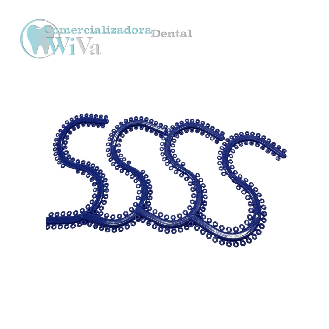 Ligas Separadoras Ortodónticas – Alta Elasticidad / Paquete con 10