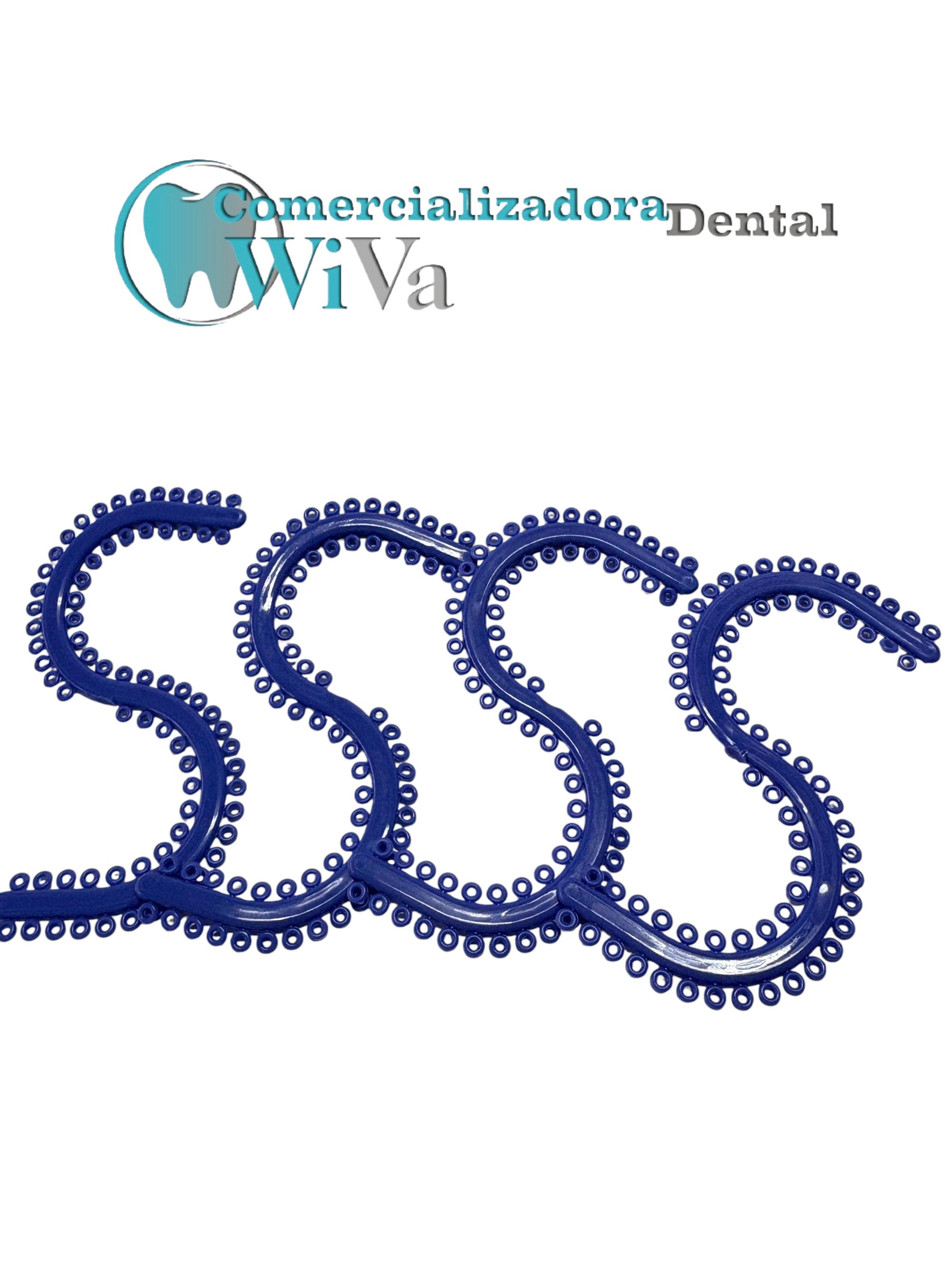 Ligas Separadoras Ortodónticas – Alta Elasticidad / Paquete con 10