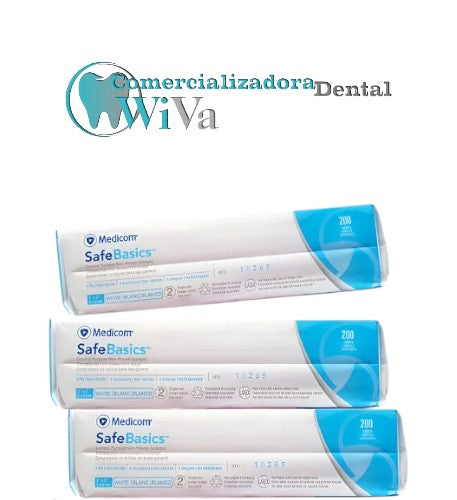 Gasas Medicom – Paquete con 200 piezas